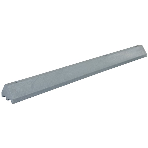 Truck Stop, Plastic, 7 in Height, 8 ft Length, Gray